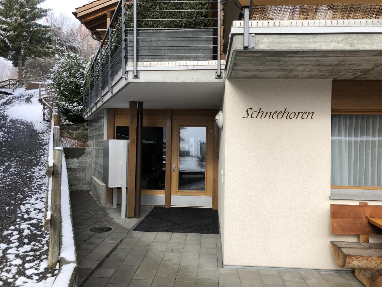 Chalet Schneehoren Penthouse Wengen Exteriör bild